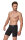 EMF Protection Mens Long Boxer Shorts - black 50/52