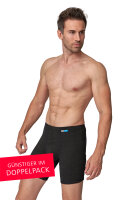 EMF Protection Mens Long Boxer Shorts - black - Pack of...
