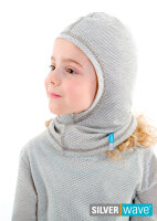 Strahlenschutz Schalmütze für Mädchen - beige