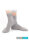 EMF Protection Girls Socks - grey