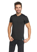 EMF Protection Mens V-Neck shirt - black