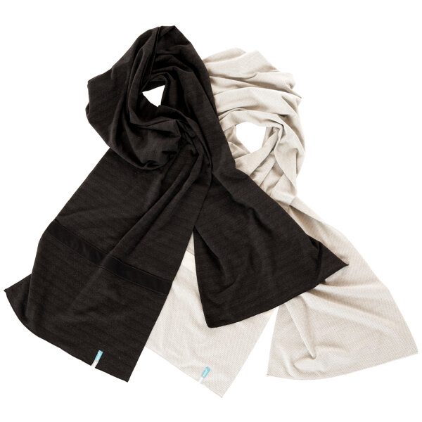 Strahlenschutz Schal für Damen 0,45 m x 2,20 m - schwarz