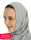 Loop-Schal für Damen mit Neurodermitis - grau - Doppelpack