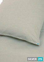 Pillowcase 80x80 - Silver25 - two-sided