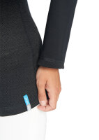 EMF Protection Womens Long-sleeved Raglan Shirt - black