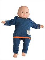 Silver25-Langarmshirt für Babys mit Neurodermitis - blau-bunt
