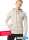 EMF Protection Mens Long-sleeved hooded Shirt - beige - Pack of two 46/48
