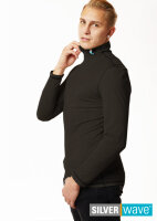 EMF Protection Mens Long sleeve Shirt with Stand-up...