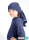 Kopftuch für Mädchen mit Neurodermitis - Jeansblau