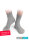 EMF Protection Mens Socks - grey - Pack of three 35-38