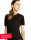 Strahlenschutz Raglan Kurzarm-Shirt für Damen - schwarz - Doppelpack 36/38
